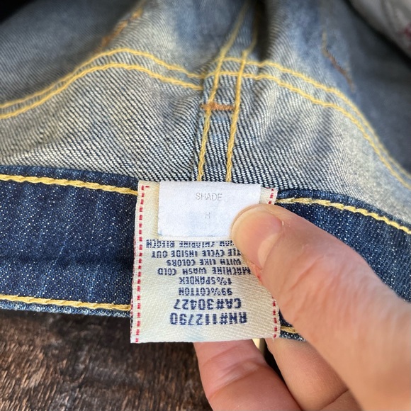 True Religion Wm’s Stella Skinny Jeans Sz 24 - Picture 8 of 15
